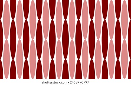 red and pink background, two tone red pink on background with oval dot ball pattern, repeat vertical strip, replete pattern, endless pattern design for fabric printing