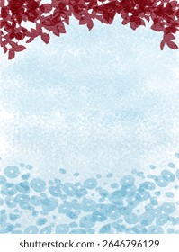 red pink blue colorful abstract illustration, background, wallpaper, card invitation design