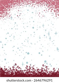red pink blue colorful abstract illustration, background, wallpaper, card invitation design