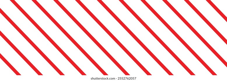 Patrón sin fisuras de Navidades rojas y rosadas. Fondo de rayas diagonales de bastón de caramelo. Repitiendo el Fondo de pantalla de decoración. Telón de fondo de las líneas de vacaciones de invierno. Diseño de impresión de envoltura de regalo de menta de Navidad.