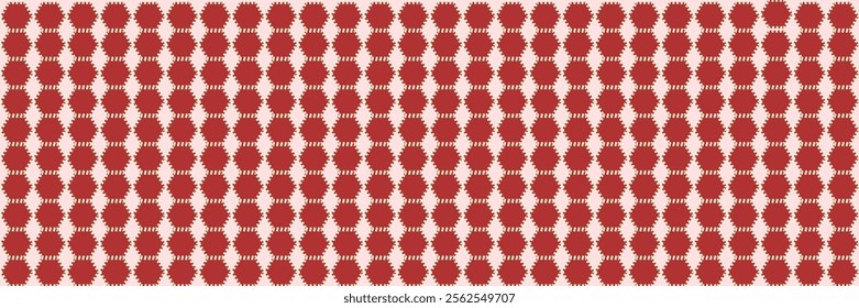 Red and Pink Diamond Pattern Seamless Texture