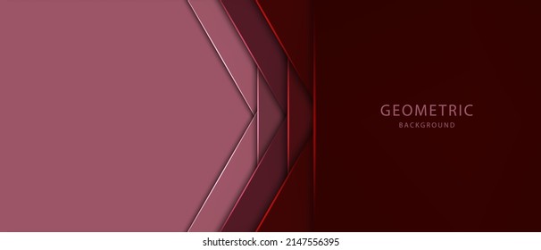 Fondo geométrico abstracto. Ilustración vectorial. 