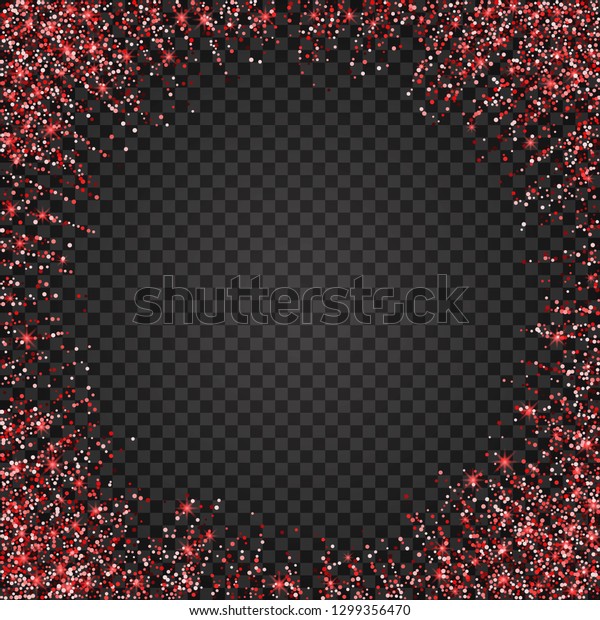 Red Pink Glitter Background Template Holiday Stock Vector (Royalty Free