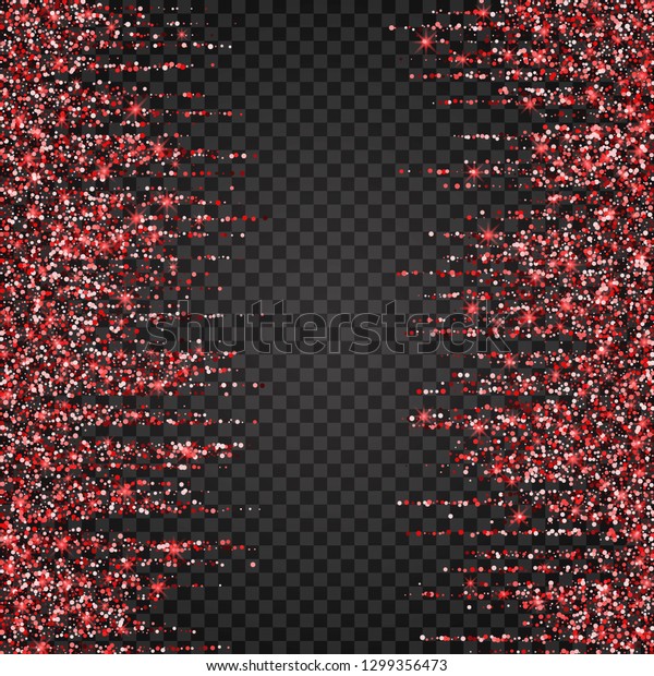 Red Pink Glitter Background Template Holiday Stock Vector (Royalty Free