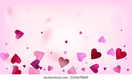 Confetti vectorial del corazón