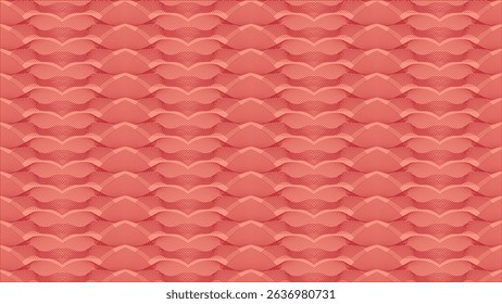 Red and pink leather texture pattern for roofing material design