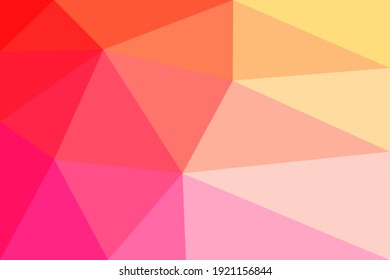 rosafarbener orangefarbener abstrakter Hintergrund. Design für Ihre Kopfzeile, Werbung, Poster, Banner, Social Media. Vektorgrafik mit Farbverlauf-Farbverlauf
