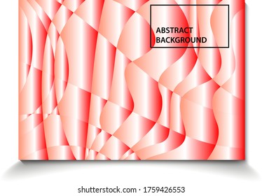 Red Pink Shapes Vector Abstract Background