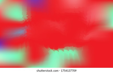 Red and pink wallpaper. Soft and blurred wrapped abstract gradient background.