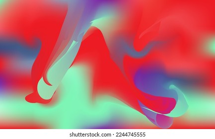 Red and pink wallpaper. Soft and blurred wrapped abstract gradient background.