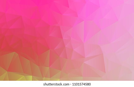 Red, Pink and Yellow Triangle Background Gradient