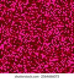 Red Pixel Background Digital Bit Tech Gaming Wallpaper