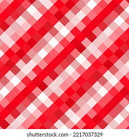 Red Pixel background. Geometric background. Banner. Sample.