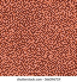 Red pixel mosaic background
