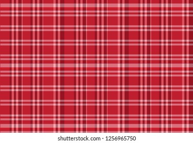 Red Plaid Background