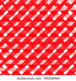 Red Plaid Background
