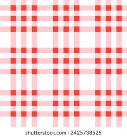 Red plaid pattern background. plaid pattern background. plaid background. Seamless pattern. for backdrop, decoration, gift wrapping, gingham tablecloth, blanket