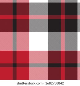 Red Plaid Tartan Seamless Pattern for shirt printing, fabric, textiles, jacquard patterns, backgrounds and websites