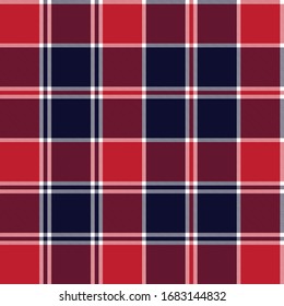 Red Plaid Tartan Seamless Pattern for shirt printing, fabric, textiles, jacquard patterns, backgrounds and websites