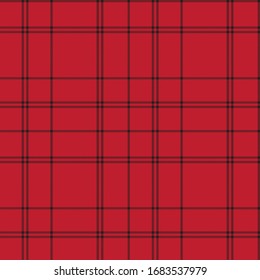Red Plaid Tartan Seamless Pattern for shirt printing, fabric, textiles, jacquard patterns, backgrounds and websites