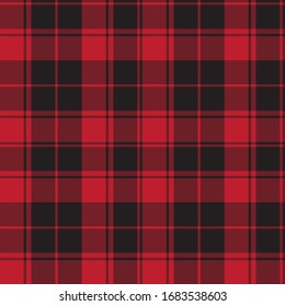 Red Plaid Tartan Seamless Pattern for shirt printing, fabric, textiles, jacquard patterns, backgrounds and websites
