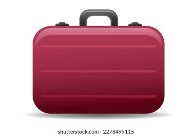 Red plastic trips for travel