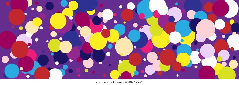Red Play Blue Vivid Children Bright Composition. Purple Kids Vibrant Yellow Multicolor Background. Indigo Violet Rainbow Pink Pastel Pattern. Circles Beige Dark Color Green White Background.