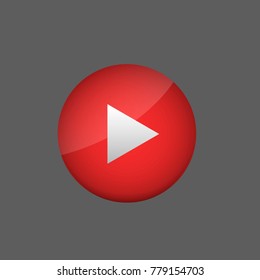 Red Play button