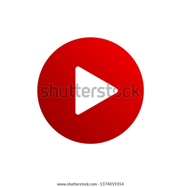 赤い再生ボタンのアイコン Youtubeのアイコン のベクター画像素材 ロイヤリティフリー