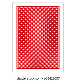 Red Playing Card Back