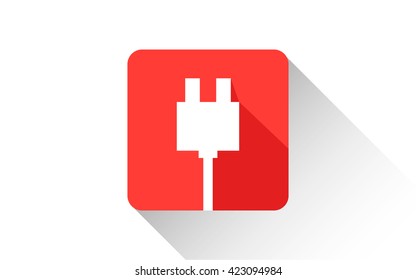 red plug icon