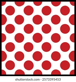 Red polka dot seamless pattern on black background. Vector illustration.
Seamless pattern in oriental style. Geometric background.