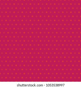  red polka dot with wave , cute pattern , seamless background can use for design , vector.
