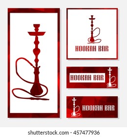 Red Polygon Hookah Bar, Lounge Menu, Nargile, Nargila, Hubbly Bubbly