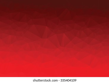 Red polygonal background.