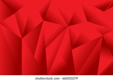 red Polygonal Background, Creative Design Templates
