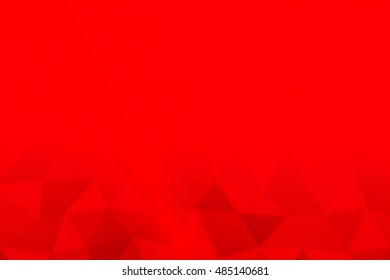 Red polygonal background. triangles. vector illustration. for the design, printing, wallpaper, presentations