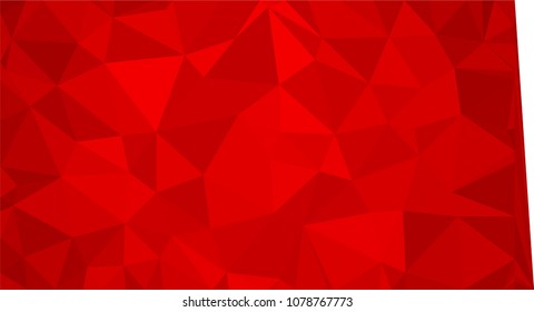 Similar Images, Stock Photos & Vectors of Red Polygonal Mosaic