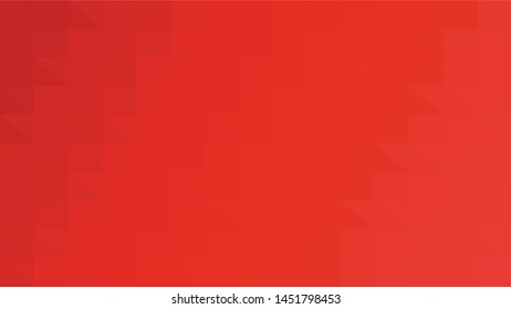 Red polygonal illustration background. Low poly style.