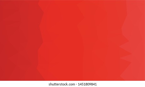 Red polygonal illustration background. Low poly style.
