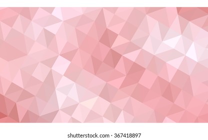 Red polygonal illustration, which consist of triangles. Geometric background in Origami style with gradient. Triangular design for your business.