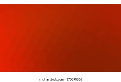 Red polygonal illustration, which consist of triangles. Geometric background in Origami style with gradient. Triangular design for your business.