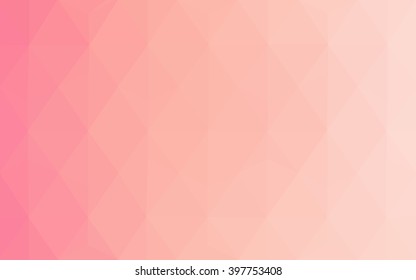 Red polygonal illustration, which consist of triangles. Geometric background in Origami style with gradient. Triangular design for your business.