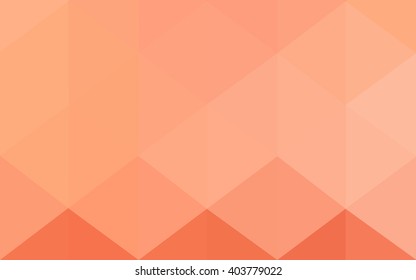 Red polygonal illustration, which consist of triangles. Geometric background in Origami style with gradient. Triangular design for your business.