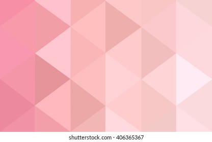 Red polygonal illustration, which consist of triangles. Geometric background in Origami style with gradient. Triangular design for your business.
