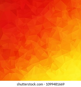 Red Polygonal Mosaic Background, Creative Design Templates