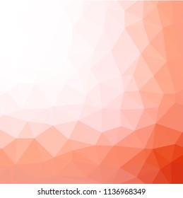 Red Polygonal Mosaic Background, Creative Design Templates