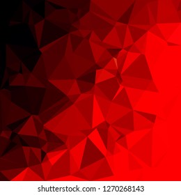 Red Polygonal Mosaic Background, Creative Design Templates