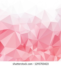 Red Polygonal Mosaic Background, Creative Design Templates