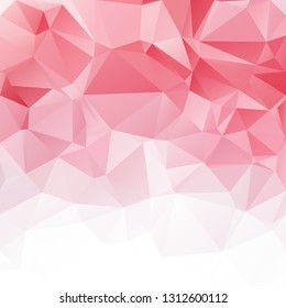 Red Polygonal Mosaic Background, Creative Design Templates